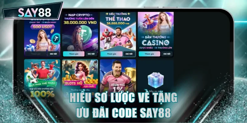 Hiểu sơ lược về tặng ưu đãi code SAY88