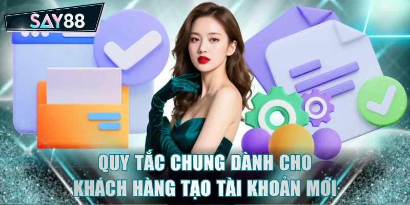 Quy tắc chung dành cho khách hàng tạo tài khoản mới